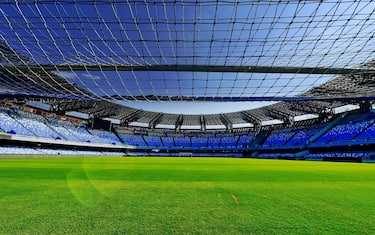 Il nuovo stadio San Paolo pronto per l'esordio in serie A  con la partita  Napoli - Sampdoria, 13 settembre 2019
ANSA / CIRO FUSCO