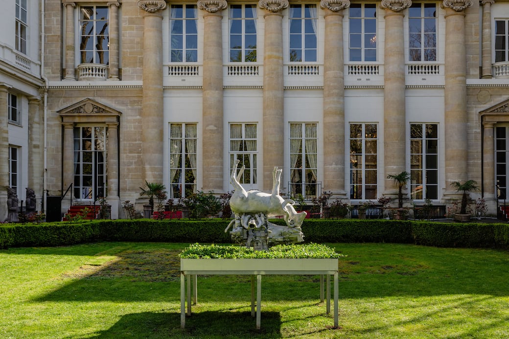 Nico Vascellari, Horse Power (Ram), 2023 © Alfonso Catalano / SGP