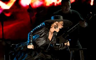 P!nk INGLEWOOD, CALIFORNIA - JANUARY 30: P!nk performs onstage during the FIREAID Benefit Concert for California Fire Relief at The Kia Forum on January 30, 2025 in Inglewood, California. (Photo by Scott Dudelson/Getty Images for FIREAID)