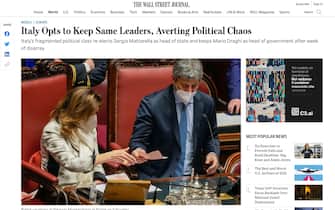 sergio mattarella the wall street journal