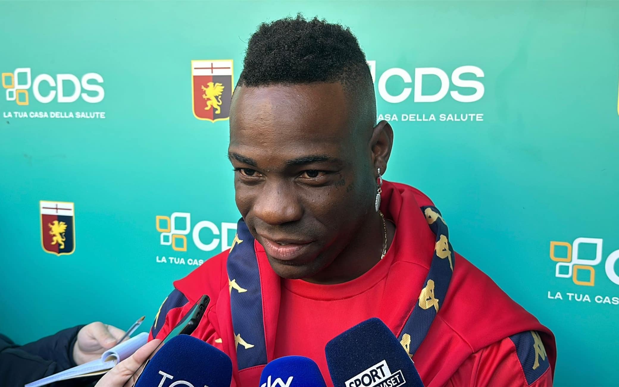 Balotelli, intervista Genoa