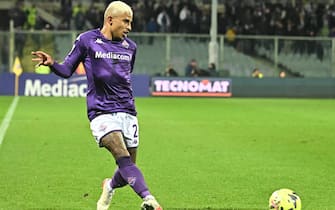 Fiorentina's Brazialian defender Dodo in action during the Coppa Italia round of 16 soccer match ACF Fiorentina vs UC Sampdoria at Artemio Franchi Stadium in Florence, Italy, 12 January 2023
ANSA/CLAUDIO GIOVANNINI