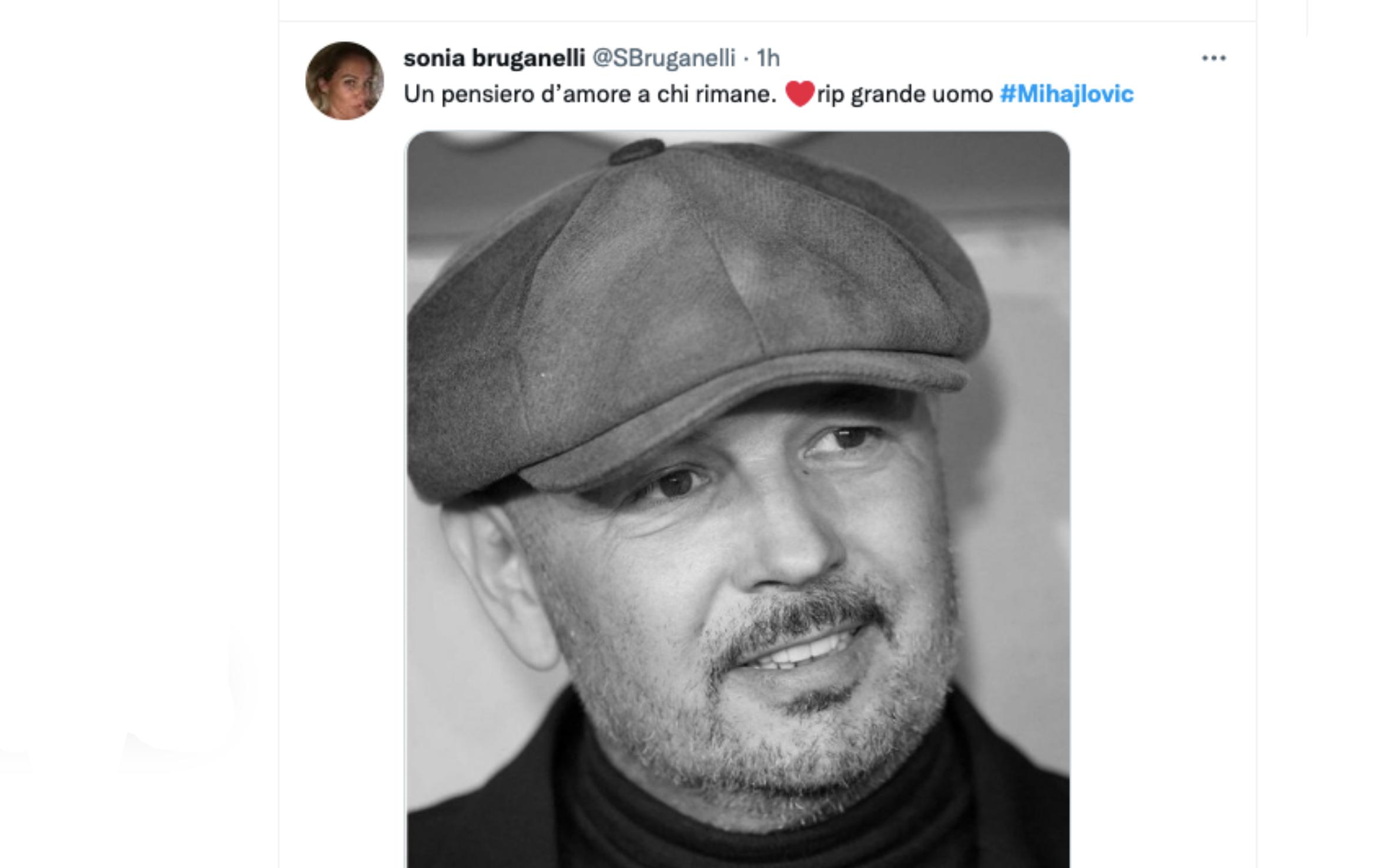 Il ricordo social di Sinisa Mihajlovic