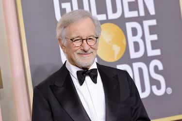 BEVERLY HILLS, CALIFORNIA - JANUARY 10: Steven Spielberg attends the 80th Annual Golden Globe Awards at The Beverly Hilton on January 10, 2023 in Beverly Hills, California. (Photo by Amy Sussman/Getty Images)
