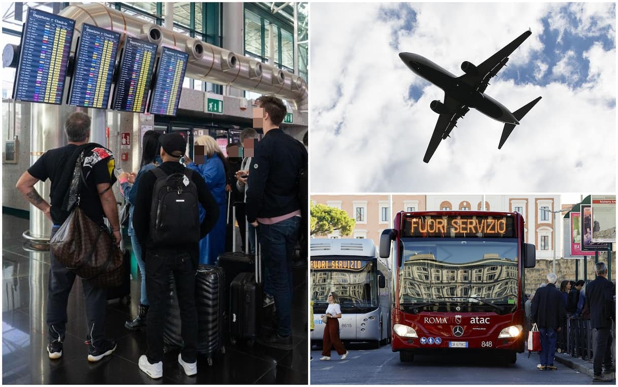 Sciopero 14 novembre: a rischio alcuni voli e mezzi Atac a Roma. Cosa sapere