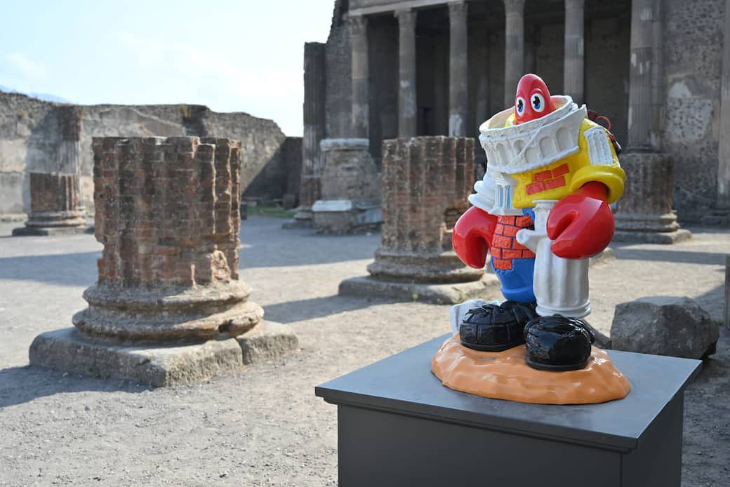 Philip Colbert, Philip Colbert in Pompei. Ph Valentina Sensi via Ufficio Stampa HF4