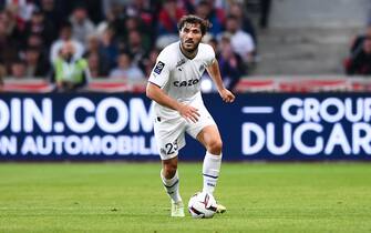 23 Sead KOLASINAC (om) during the Ligue 1 Uber Eats match between Lille and Marseille at Stade Pierre Mauroy on May 20, 2023 in Lille, France. (Photo by Philippe Lecoeur/FEP/Icon Sport/Sipa USA)