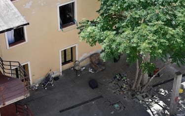 L'ex hotel Astor visto dall'alto da dove il 10 giugno Ã¨ scomparsa Cataleya, la bambina peruviana di 5 anni,  a Firenze, Italia, 19 Giugno 2023.

The former Astor hotel seen from above from where Cataleya, the 5-year-old Peruvian girl, disappeared on June 10, in Florence, Italy, June 19, 2023.
ANSA/CLAUDIO GIOVANNINI