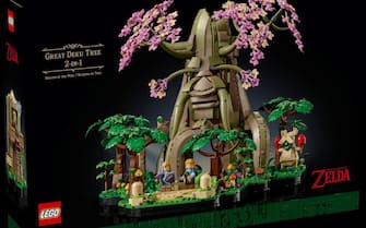 Scatola Lego con set The Legend of Zelda