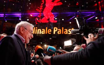 Celebs during the "The Fabelmans" premiere at Berlinale on Feb. 21, 2023. +++ Steven Spielberg
auf dem roten Teppich zur Verleihung des Goldenen Ehrenbaers an Steven Spielberg und der Deutschlandpremiere von "The Fabelmans" ("Die Fabelmans") im Rahmen der 73. Berlinale im Berlinale Palast in Berlin.


21.02.2023