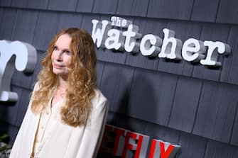 NEW YORK, NEW YORK - OCTOBER 12: Mia Farrow attends the New York Premiere of Netflix's The Watcher on October 12, 2022 in New York City. (Photo by Roy Rochlin/Getty Images for Netflix)