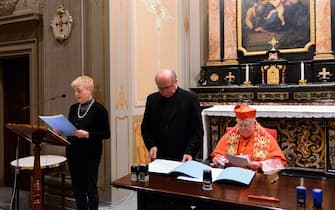 Arcivescovado, Chiusura del Processo di canonizzazione per Carlo Acutis, Cardinale Angelo Scola (Maurizio Maule/Fotogramma, Milano - 2016-11-24) p.s. la foto e' utilizzabile nel rispetto del contesto in cui e' stata scattata, e senza intento diffamatorio del decoro delle persone rappresentate (Maurizio Maule/Fotogramma, FOTO DI REPERTORIO - 2020-06-16) p.s. la foto e' utilizzabile nel rispetto del contesto in cui e' stata scattata, e senza intento diffamatorio del decoro delle persone rappresentate