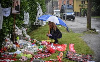 fiori ad Arcore per Berlusconi