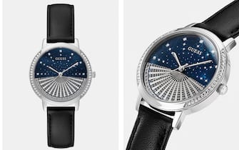 Orologio analogico cristalli