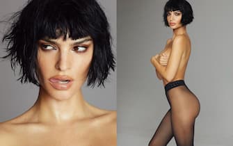 Emrata pixie cut