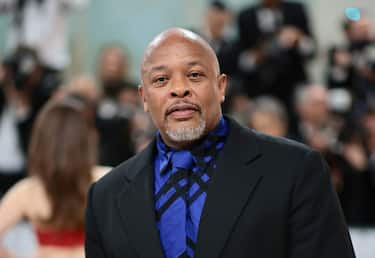 NEW YORK, NEW YORK - MAY 01:  Dr. Dre attends The 2023 Met Gala Celebrating "Karl Lagerfeld: A Line Of Beauty" at The Metropolitan Museum of Art on May 01, 2023 in New York City. (Photo by Dimitrios Kambouris/Getty Images for The Met Museum/Vogue )