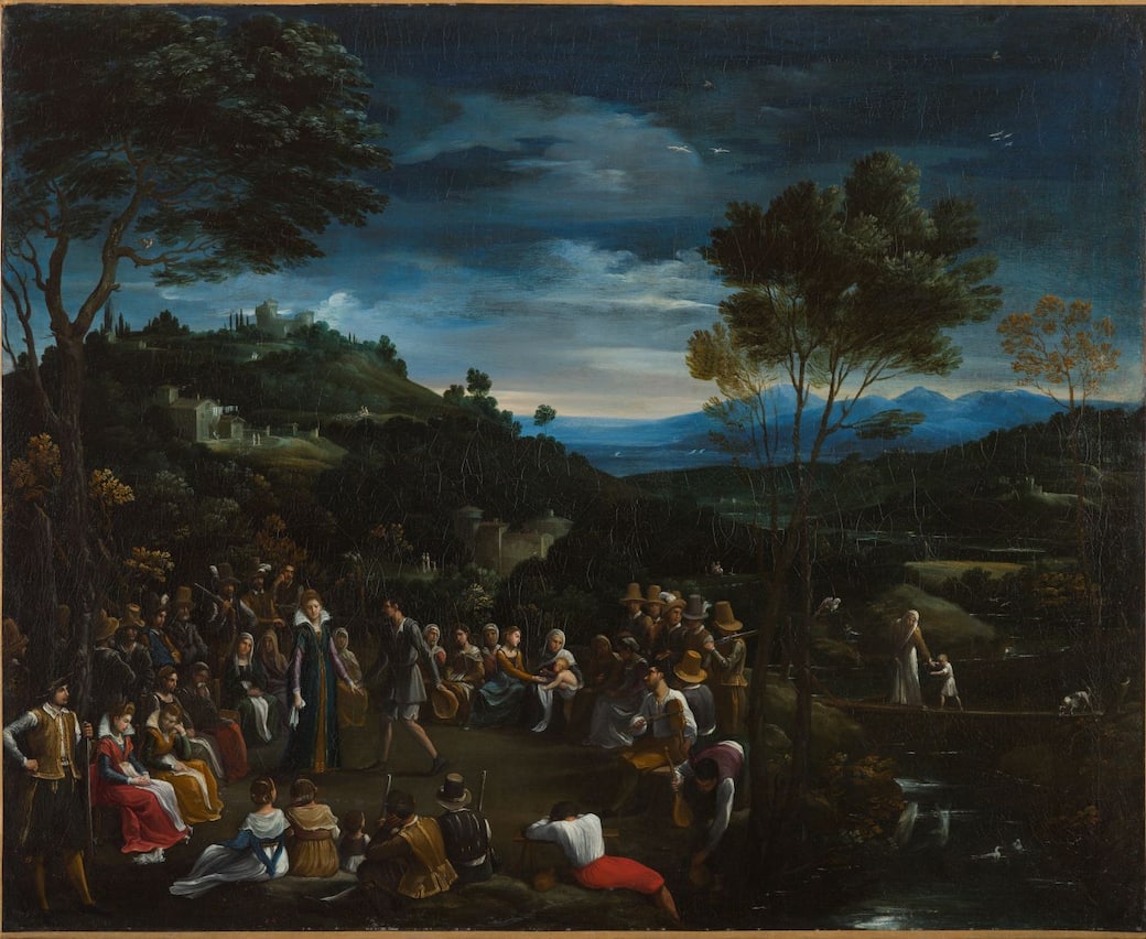Guido Reni, Danza Campestre, 1601-1602 circa, olio su tela© Galleria Borghese / foto Mauro Coen