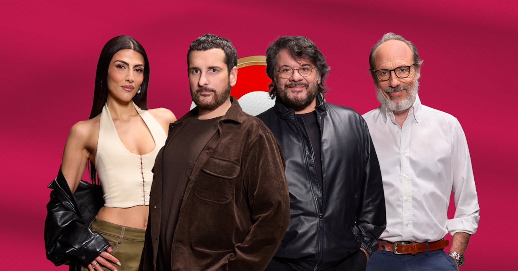 Costa, Lillo, Giulia e Guido