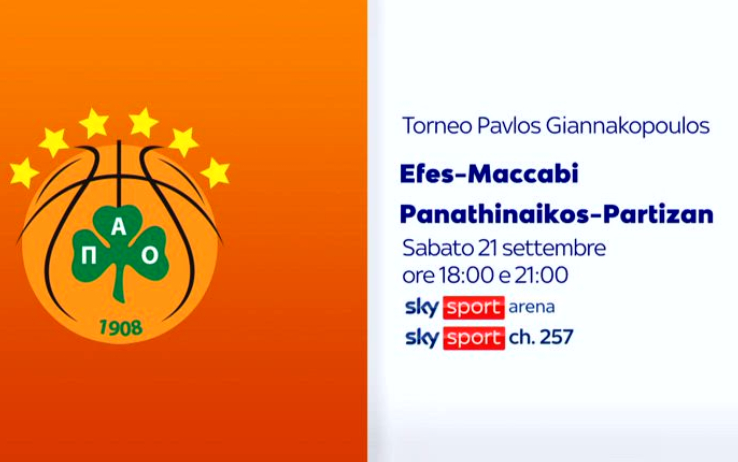 Il "Pavlos Giannakopoulos Tournament" su Sky