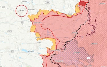 mappa guerra russia ucraina