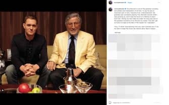 Il post di Michael Bublé dedicato a Tony Bennett
