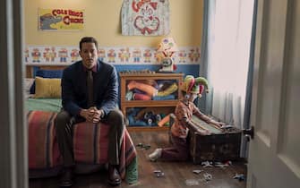 Zachary Levi as Scott and Kellen Martelli as Austin in The Unbreakable Boy. Photo Credit: Alan Markfield/Lionsgate