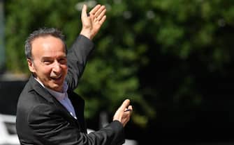 Roberto Benigni a Venezia per il Leone d'Oro alla carriera
