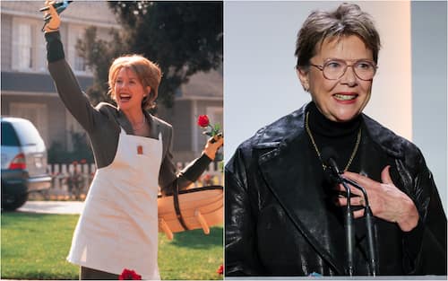 Annette Bening ieri e oggi