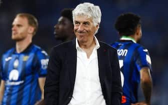 Z4Z Atalanta's coach Gian Piero Gasperini at the end of Coppa Italia final the Italian Cup (Coppa Italia) final soccer match between Atalanta BC and Juventus FC at the Olimpico stadium in Rome, Italy, 15 May 2024. ANSA/ANGELO CARCONI