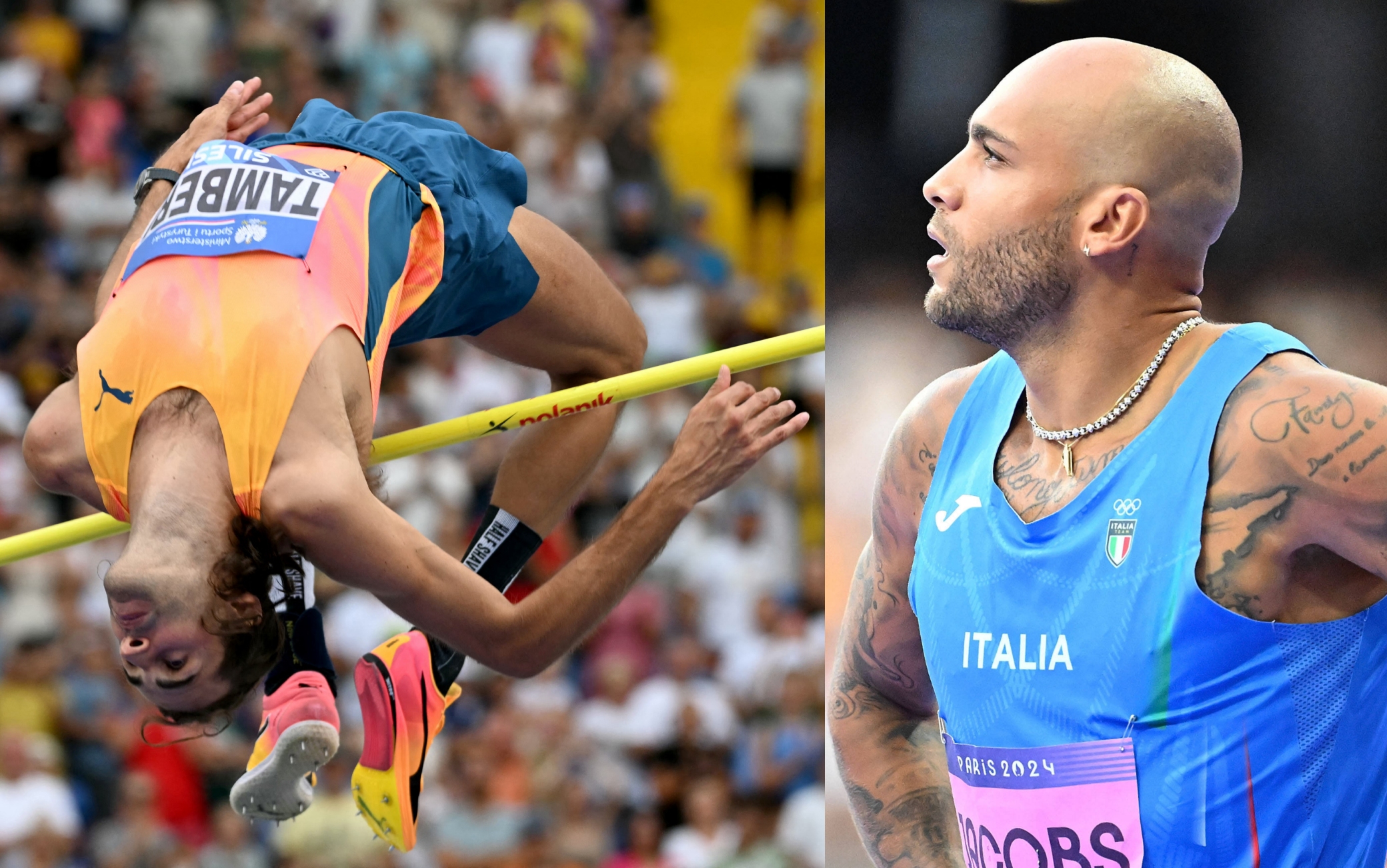 Tamberi vince a Chorzow, Jacobs chiude 4° nei 100m