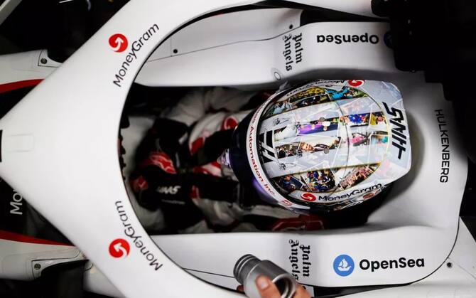 Formula 1, Hulkenberg (Haas) raggiunge i 200 GP: il casco celebrativo in  Messico