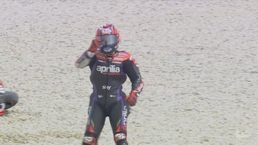 Il gesto di Vinales a Bezzecchi