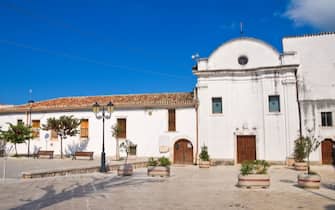 Church of St. Francesco. Ischitella. Puglia. Italy.
