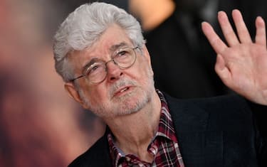 HOLLYWOOD, CALIFORNIA - JUNE 14: George Lucas attends the Los Angeles Premiere of LucasFilms' "Indiana Jones and the Dial of Destiny" at Dolby Theatre on June 14, 2023 in Hollywood, California. (Photo by Axelle/Bauer-Griffin/FilmMagic)