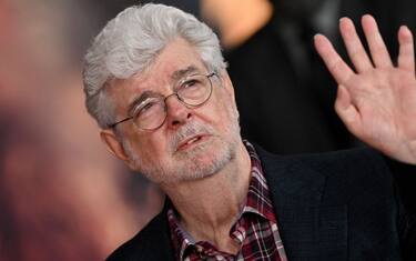 HOLLYWOOD, CALIFORNIA - JUNE 14: George Lucas attends the Los Angeles Premiere of LucasFilms' "Indiana Jones and the Dial of Destiny" at Dolby Theatre on June 14, 2023 in Hollywood, California. (Photo by Axelle/Bauer-Griffin/FilmMagic)