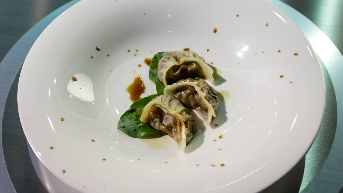 "Gyoza di wagyu e zucchine" di Lavinia