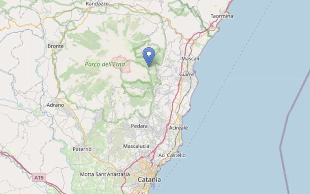 Terremoti sull’Etna, due scosse di magnitudo 2.6 e 2.4 tra Milo e Pedara Terremoti sull’Etna, due scosse di magnitudo 2.6 e 2.4 tra Milo e Pedara