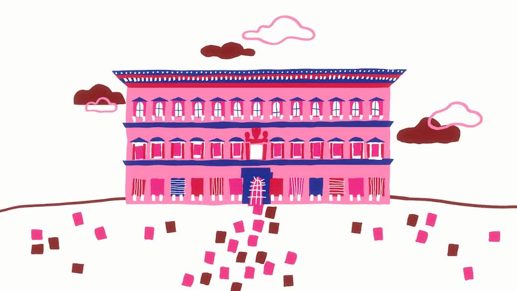 Cadentia Farnese di We Are Muesli, Moreno Lovato, Ascari, Diego Grammatico, Ambasciata di Francia in Italia (via Artribune)