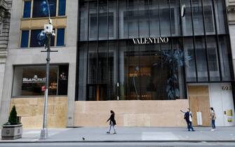 USA NEW YORK LOOTING CLEAN-UP