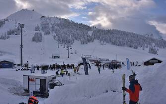 le piste le sestriere innevate