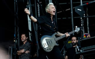 Mandatory Credit: Photo by Mairo Cinquetti/NurPhoto/Shutterstock (14543185g)
Mike Dirnt of Green Day is performing live in concert during the IDays Festival 2024 in Milano, Italy, on June 16, 2024
Green Day In Concert At I-Days Festival 2024, Milano, Italy - 16 Jun 2024