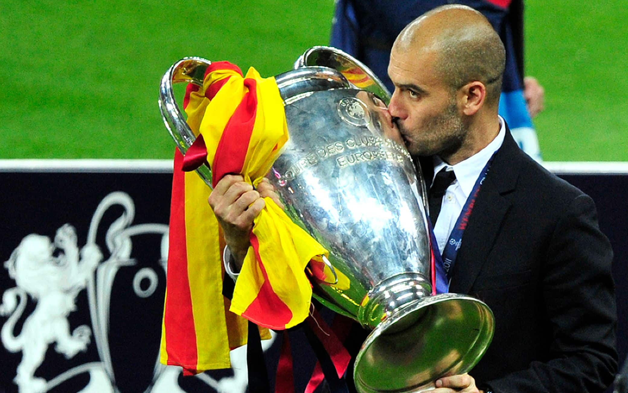 Pep Guardiola ha vinto due volte la Champions League da allenatore, entrambe col Barcellona nel 2009 e nel 2011