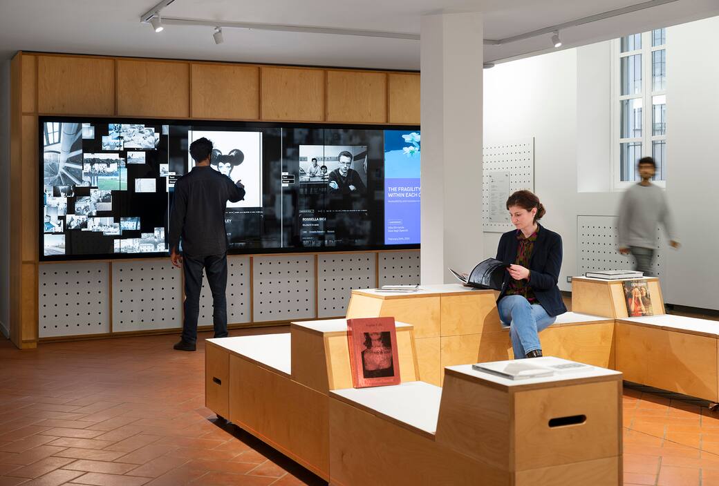 Ph. Andrea Martiradonna. Allestimento & Interaction Design di Dotdotdot per Mufoco