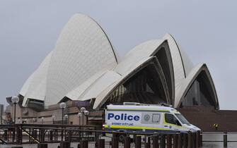 Covid, strade deserte a Sydney per il lockdown