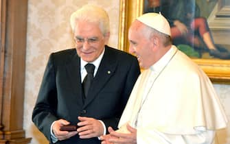 papa francesco e mattarella