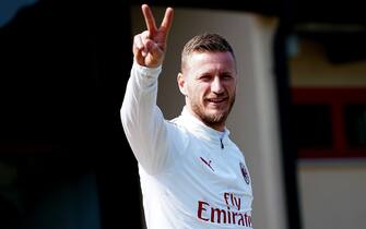 AC Milan, allenamento a Milanello