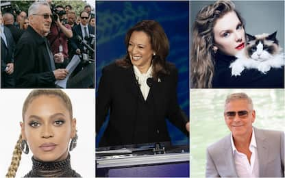 Usa 2024, le star per Kamala Harris: da Taylor Swift a Beyoncé