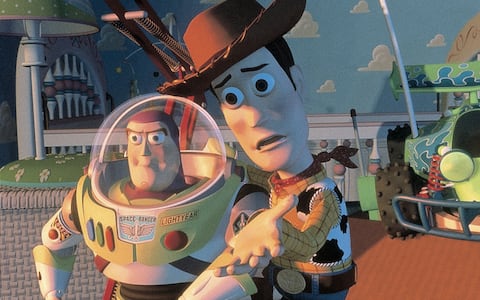 Una scena di Toy Story