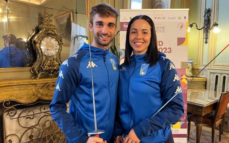 Daniele Garozzo e Alice Volpi fioretto
