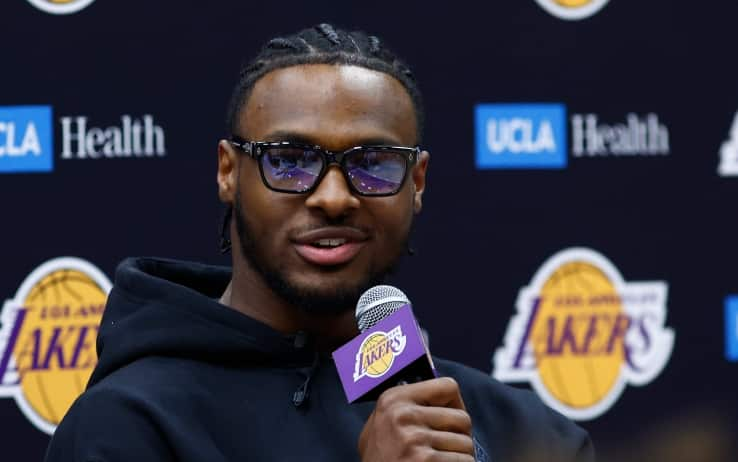 NBA, Le Prime Parole Di Bronny James Da Giocatore Dei Los Angeles ...